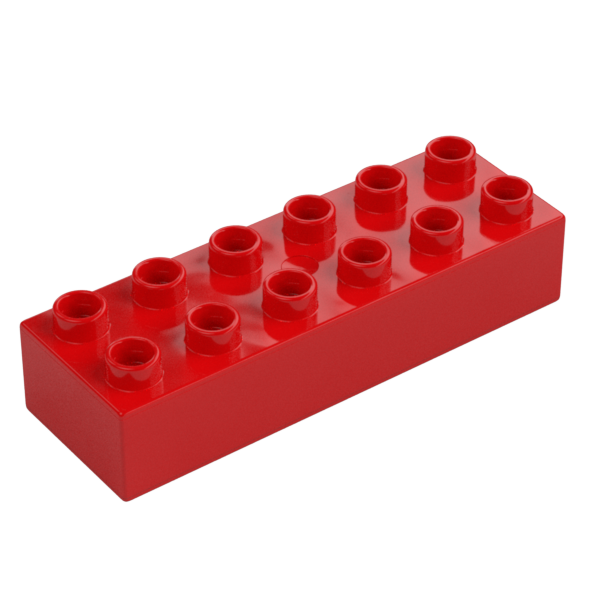 DUPLO BRICK 2X6