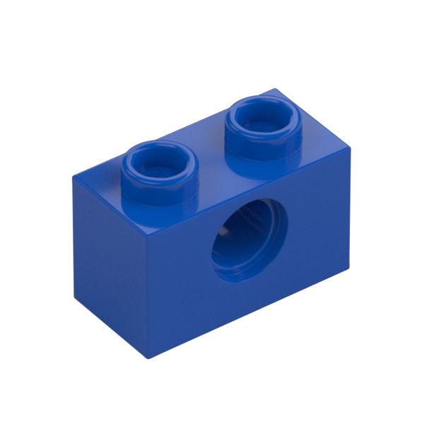 TECHNIC BRICK 1X2, Ø4.9