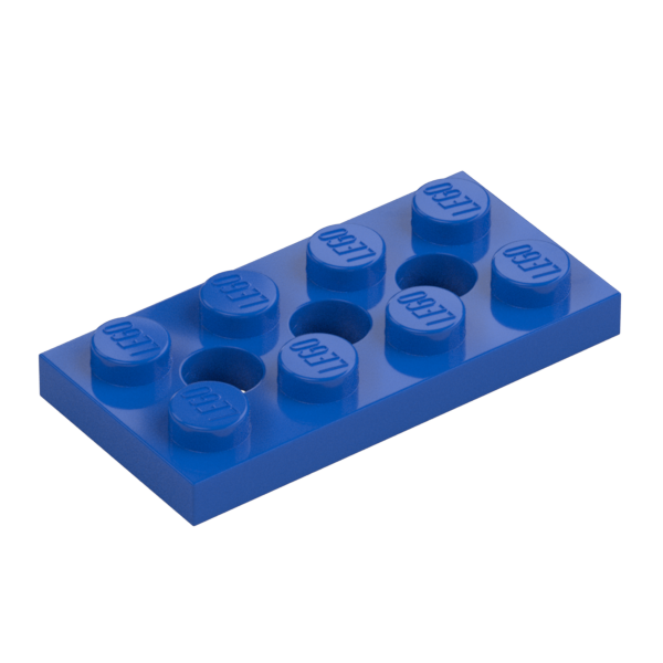 PLATE 2X4, 3XØ4.9