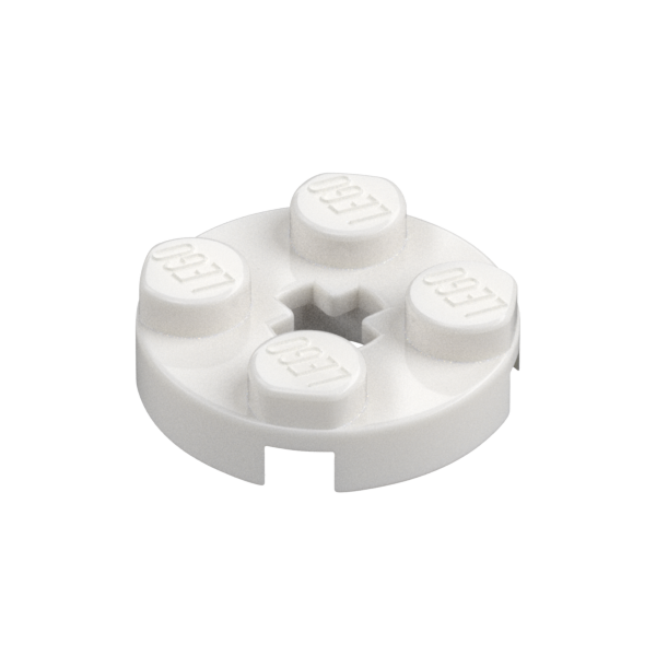 PLATE 2X2 ROUND