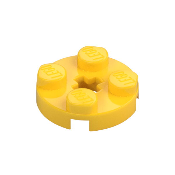 PLATE 2X2 ROUND