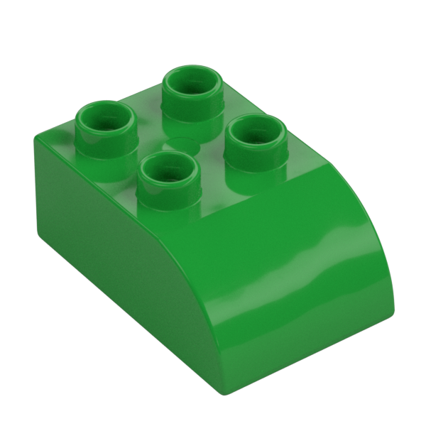 DUPLO BRICK, BOW 2X3X1