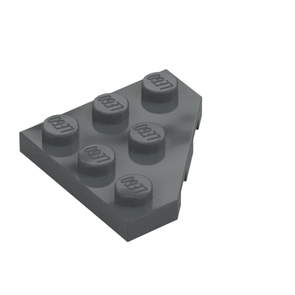 CORNER PLATE 45 DEG. 3X3