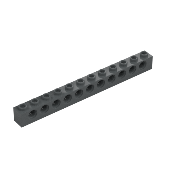 TECHNIC BRICK 1X12, Ø4,9