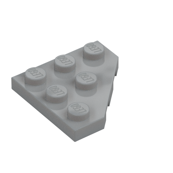 CORNER PLATE 45 DEG. 3X3