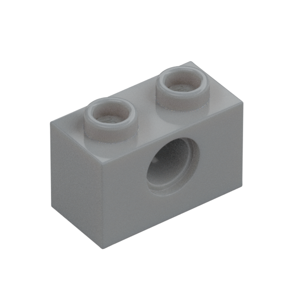 TECHNIC BRICK 1X2, Ø4.9