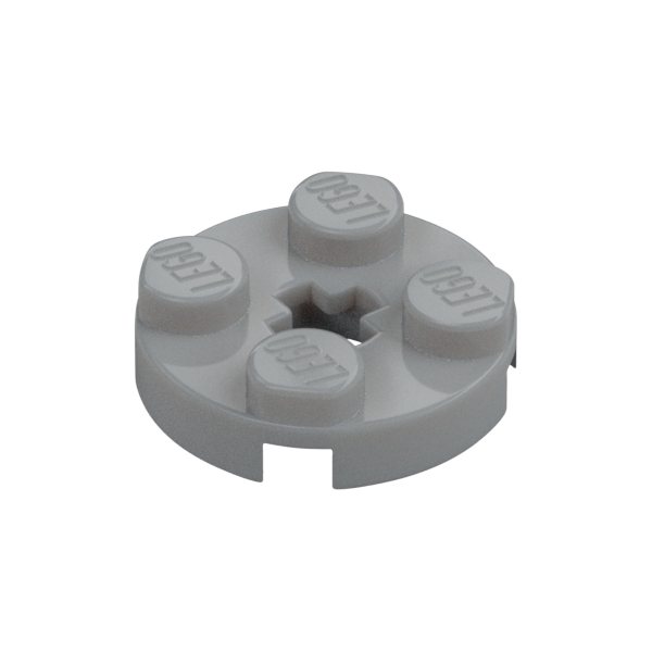 PLATE 2X2 ROUND