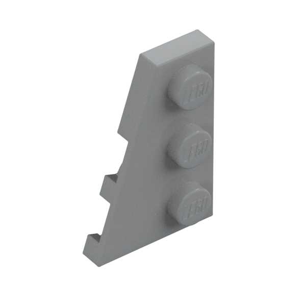 LEFT PLATE 2X3 W/ANGLE