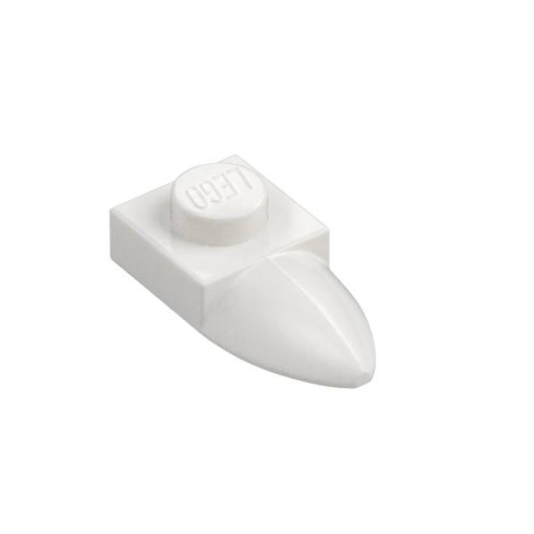 PLATE 1X1 W/TOOTH