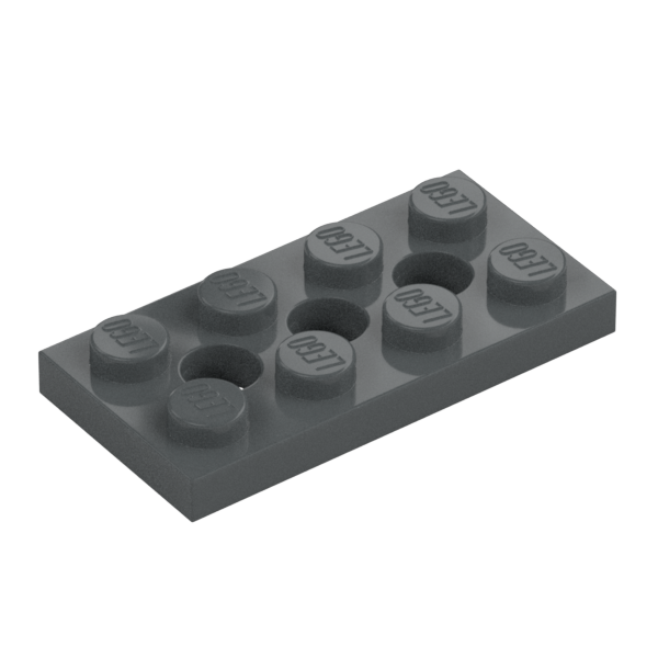 PLATE 2X4, 3XØ4.9