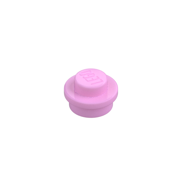 PLATE 1X1 ROUND