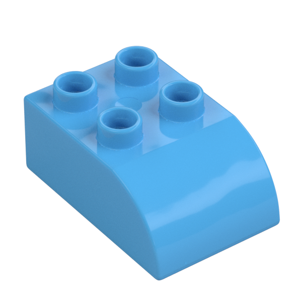 DUPLO BRICK, BOW 2X3X1
