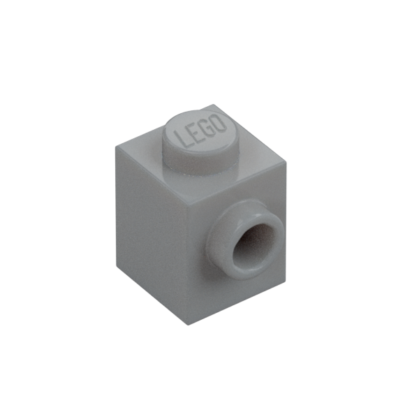 BRICK 1X1 W. 1 KNOB