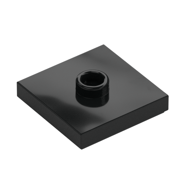 PLATE 2X2 W 1 KNOB