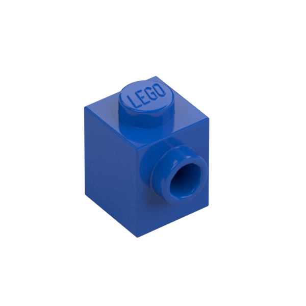 BRICK 1X1 W. 1 KNOB