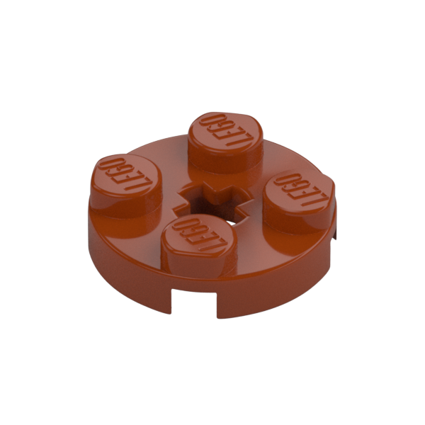 PLATE 2X2 ROUND