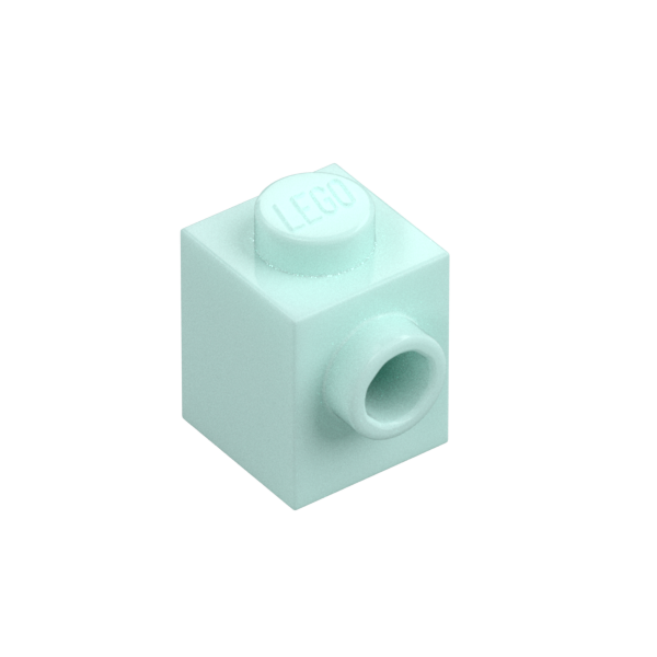 BRICK 1X1 W. 1 KNOB
