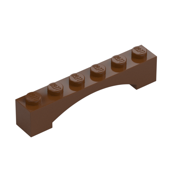 BRICK 1X6 W/INSIDE BOW