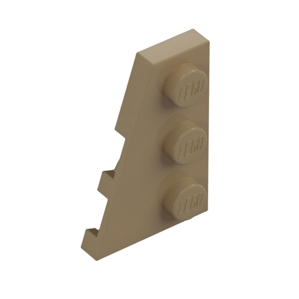 LEFT PLATE 2X3 W/ANGLE