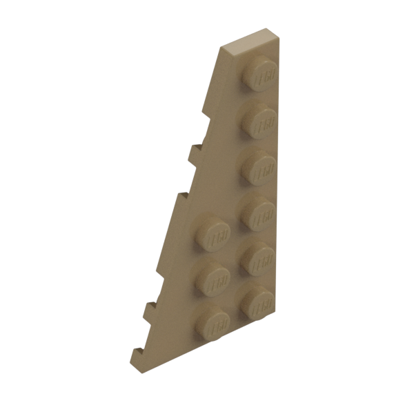 LEFT PLATE 3X6 W ANGLE