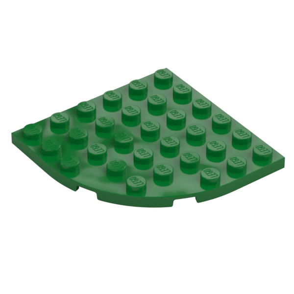 PLATE 6X6 W. BOW