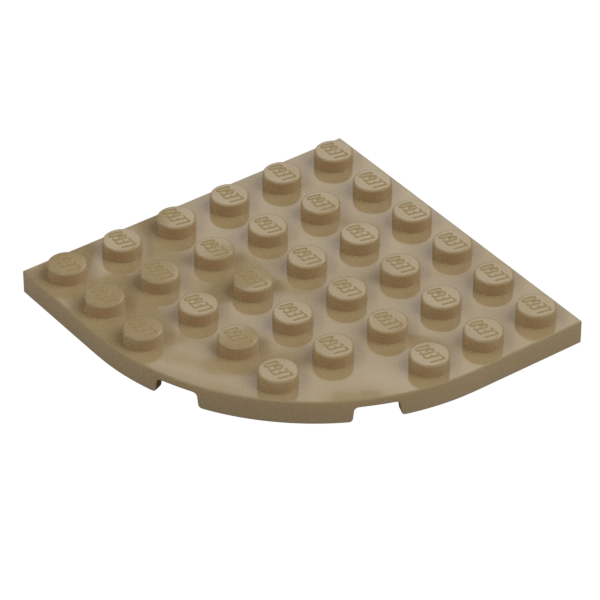 PLATE 6X6 W. BOW