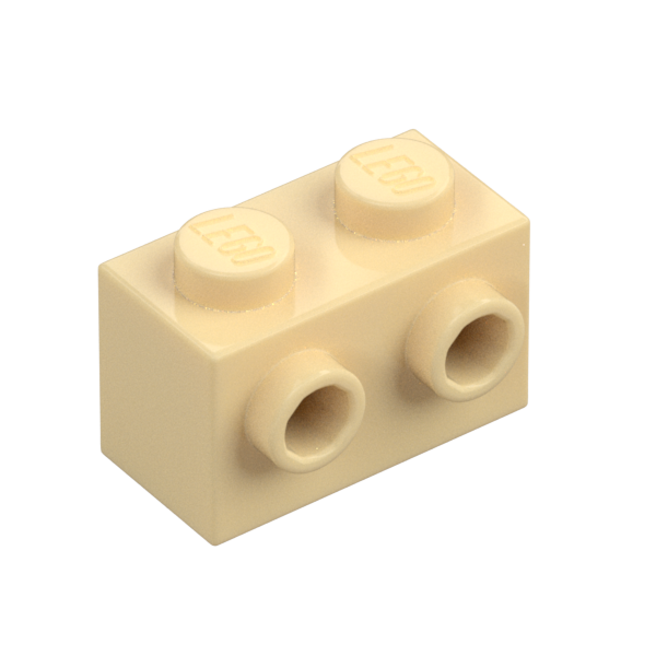 BRICK 1X2 W. 2 KNOBS