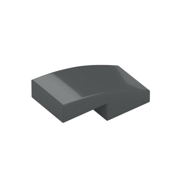 PLATE W. BOW 1X2X2/3