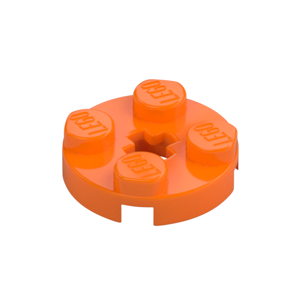 PLATE 2X2 ROUND