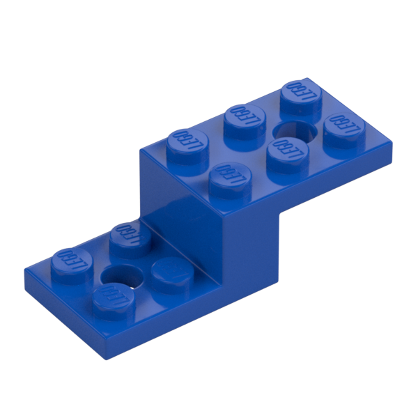 STONE 1X2X1 1/3 W. 2 PLATES 2X2