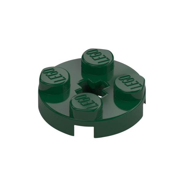 PLATE 2X2 ROUND