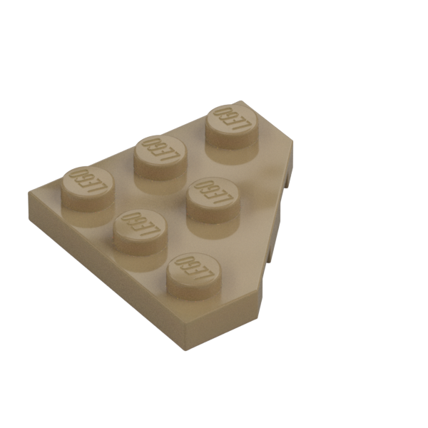 CORNER PLATE 45 DEG. 3X3