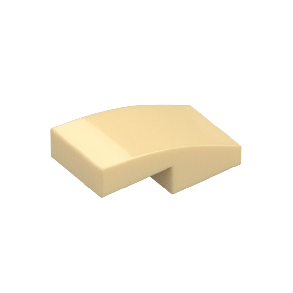 PLATE W. BOW 1X2X2/3