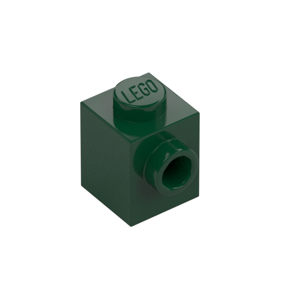 BRICK 1X1 W. 1 KNOB