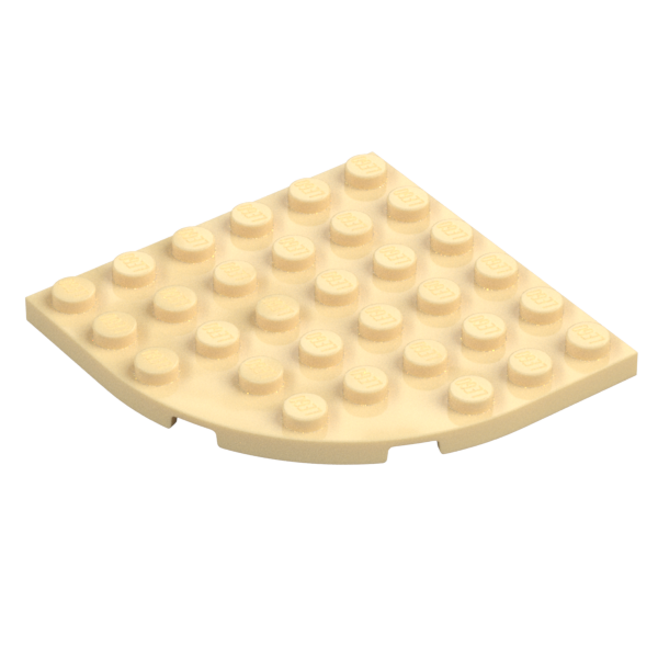 PLATE 6X6 W. BOW