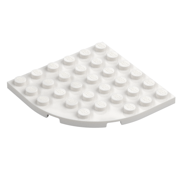 PLATE 6X6 W. BOW