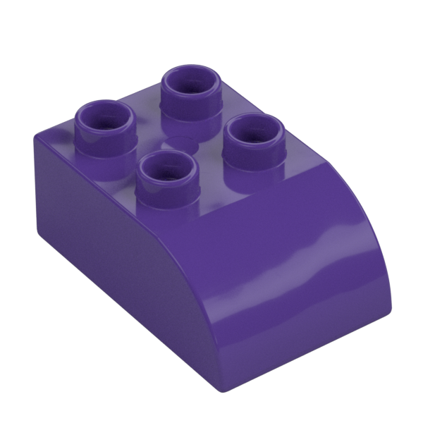 DUPLO BRICK, BOW 2X3X1