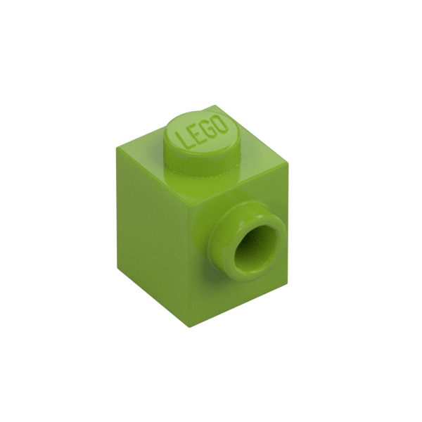 BRICK 1X1 W. 1 KNOB