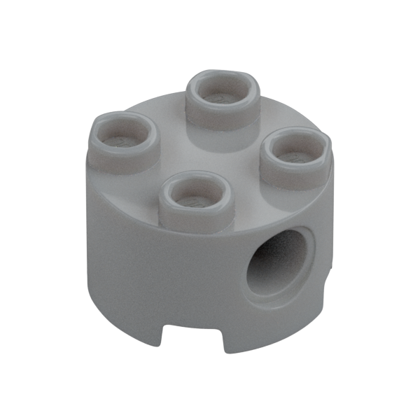 BRICK 2X2 ROUND WITH HOLE Ø4,85