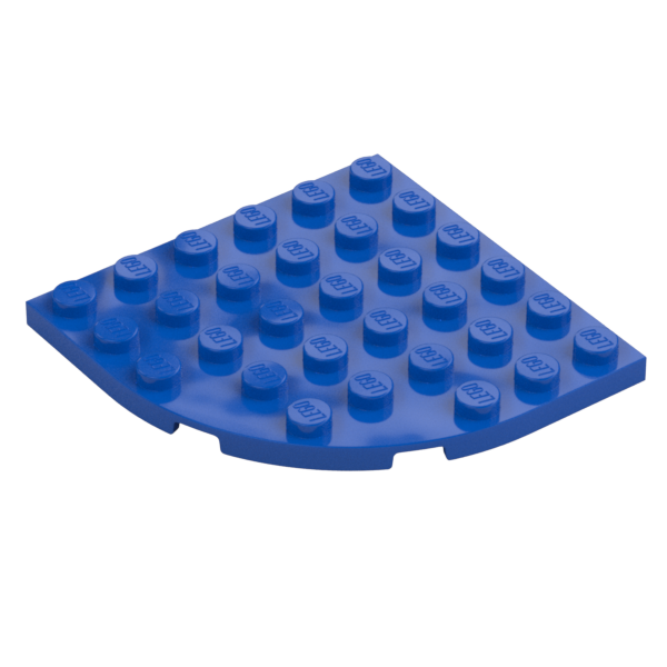 PLATE 6X6 W. BOW