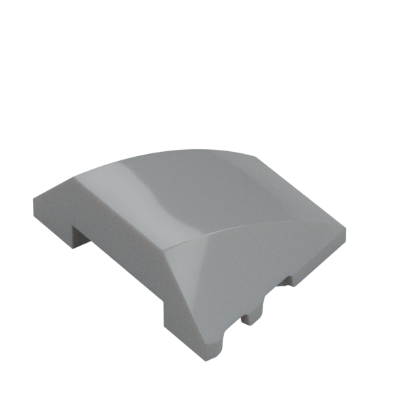 BRICK 4X3 W. BOW/ANGLE