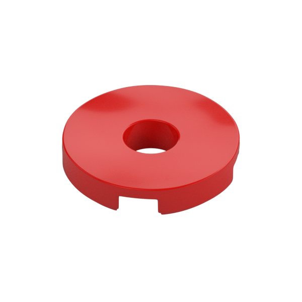FLAT TILE 2x2 ROUND W. HOLE Ø4.85