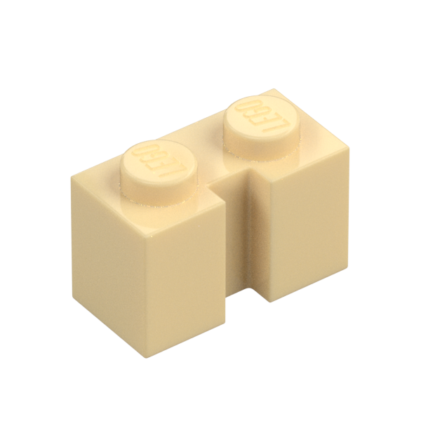 BRICK 1X2 W. GROOVE