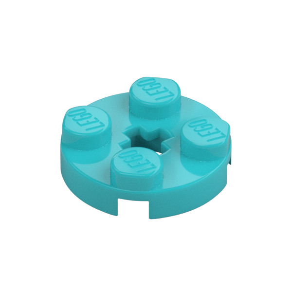 PLATE 2X2 ROUND