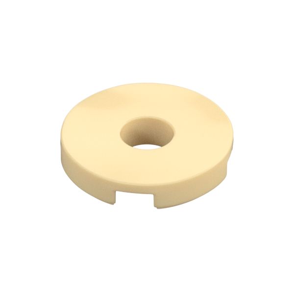 FLAT TILE 2X2 ROUND W. HOLE Ø4.85