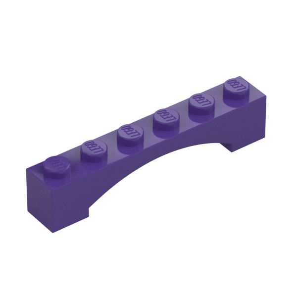 BRICK 1X6 W/INSIDE BOW