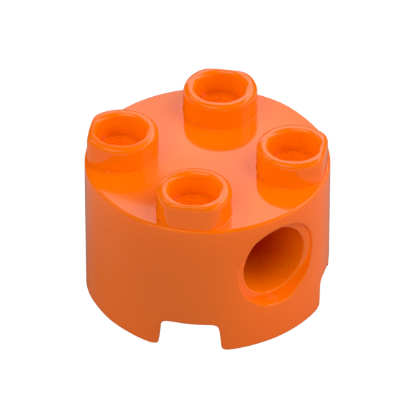 BRICK 2X2 ROUND WITH HOLE Ø4,85