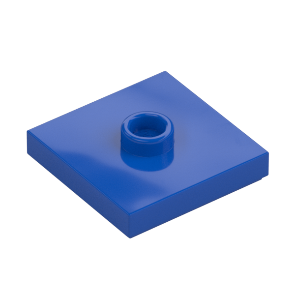 PLATE 2X2 W 1 KNOB