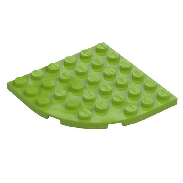 PLATE 6X6 W. BOW