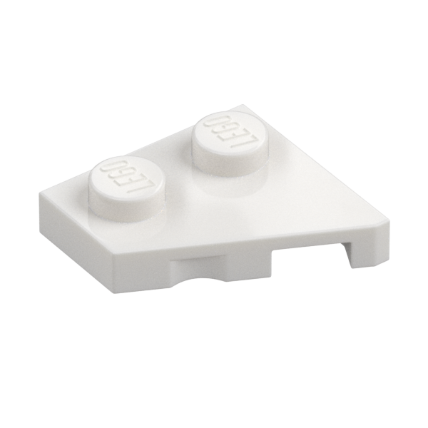 LEFT PLATE 2x2 27 DEG